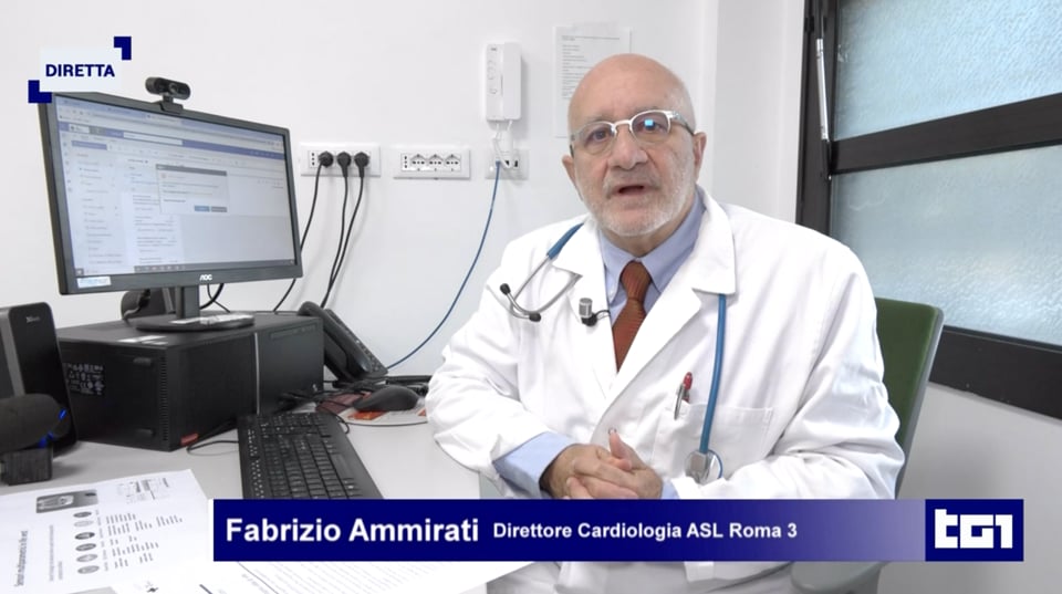 Intervista al TG1 a Fabrizio Ammirati sulla Telemedicina, in occasione, del G7 Italia Salute 2024