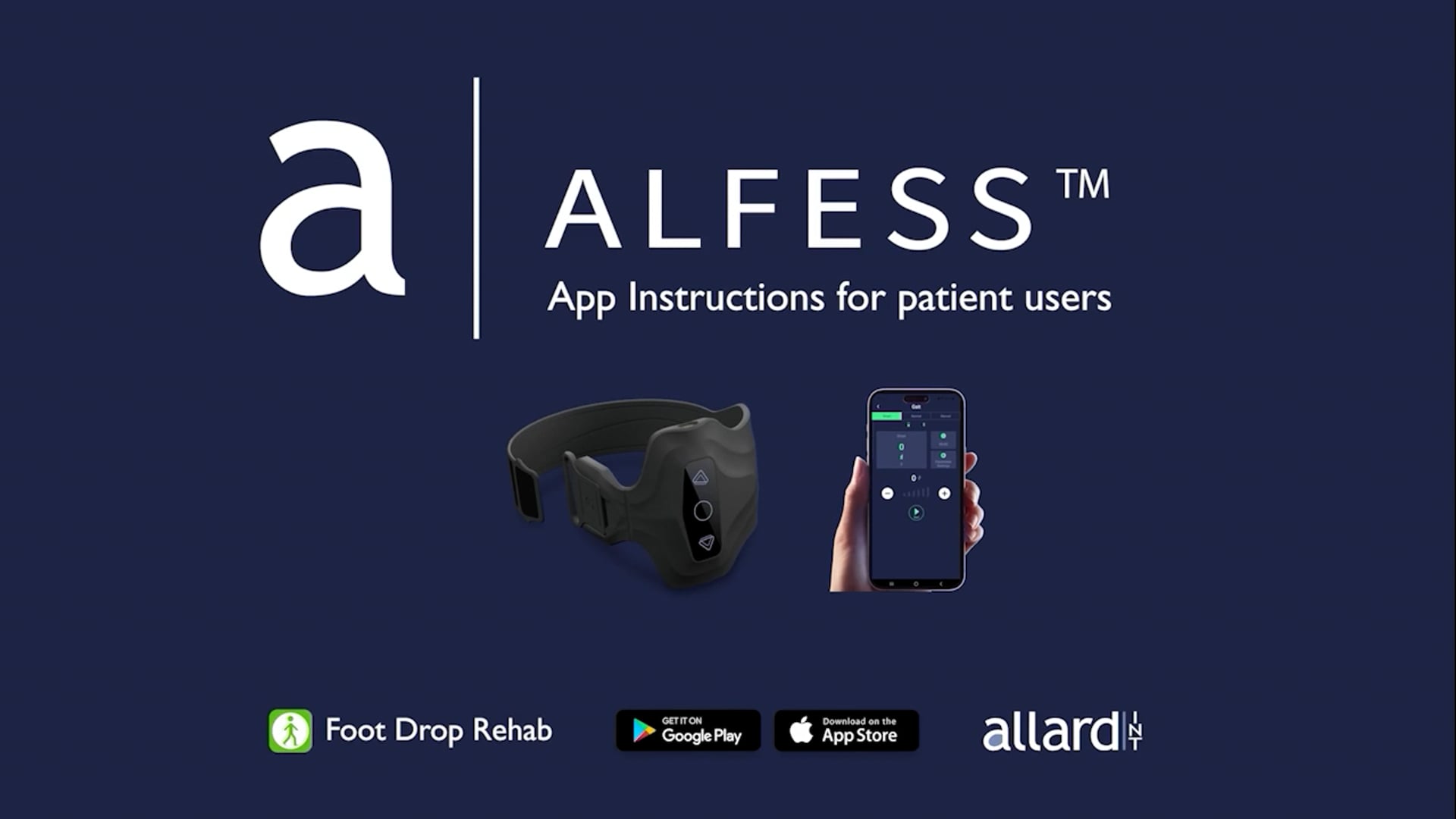 Alfess™ App instructions for patients