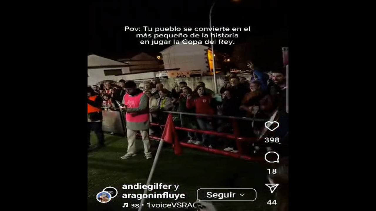 GRAN VÍDEO QUE MUESTRA EL FÚTBOL DE VERDAD, EL DEL SENTIMIENTO, LAS LÁGRIMAS Y SONRISAS PORQUE JUEGA EL EQUIPO DE TU PUEBLO. Felicidades Ontiñena CF. Disfrutad el momento el resultado da igual, porque ya habéis ganado.