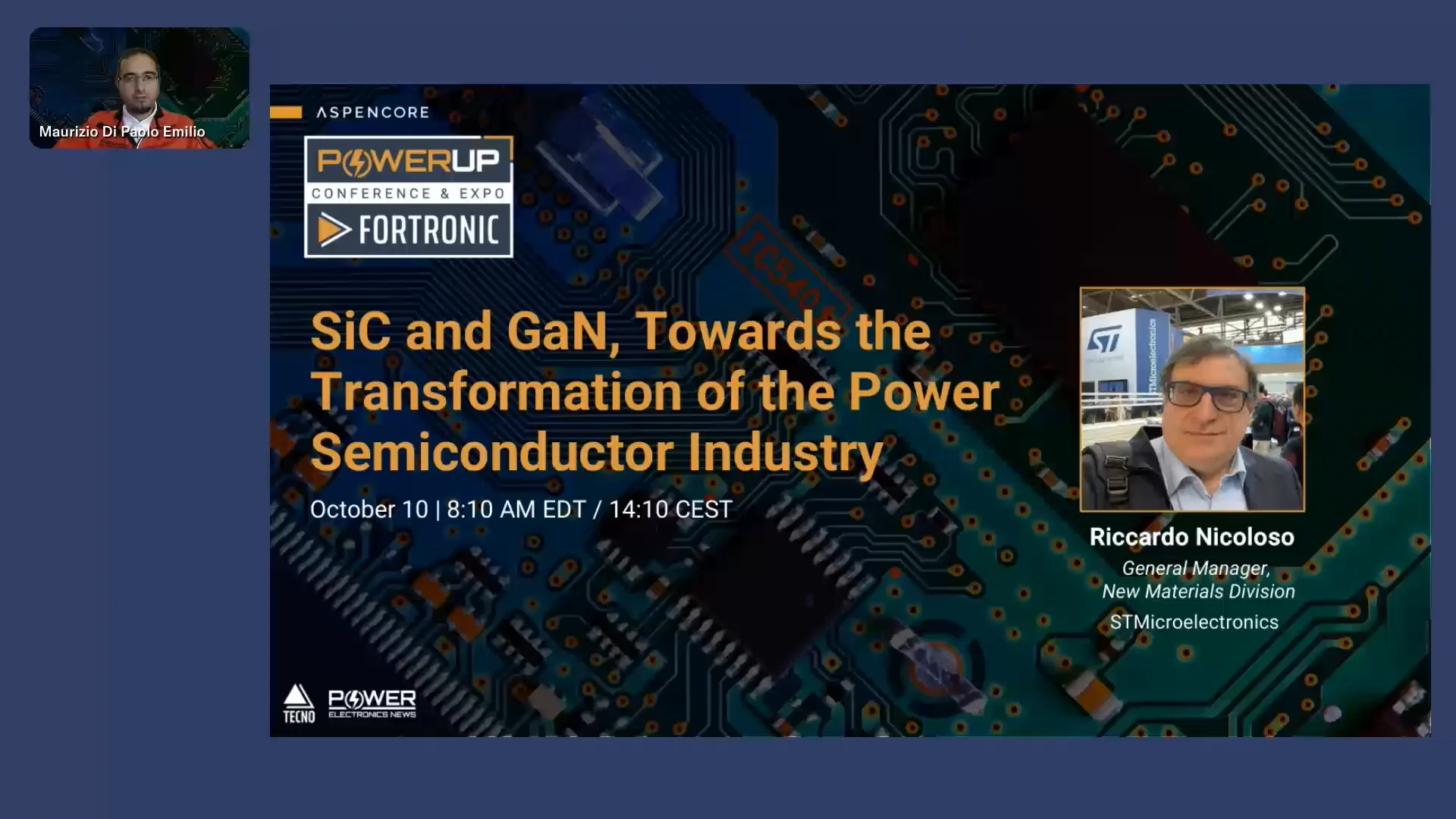 (CT1) SiC and GaN, towards the transformation of the power ...