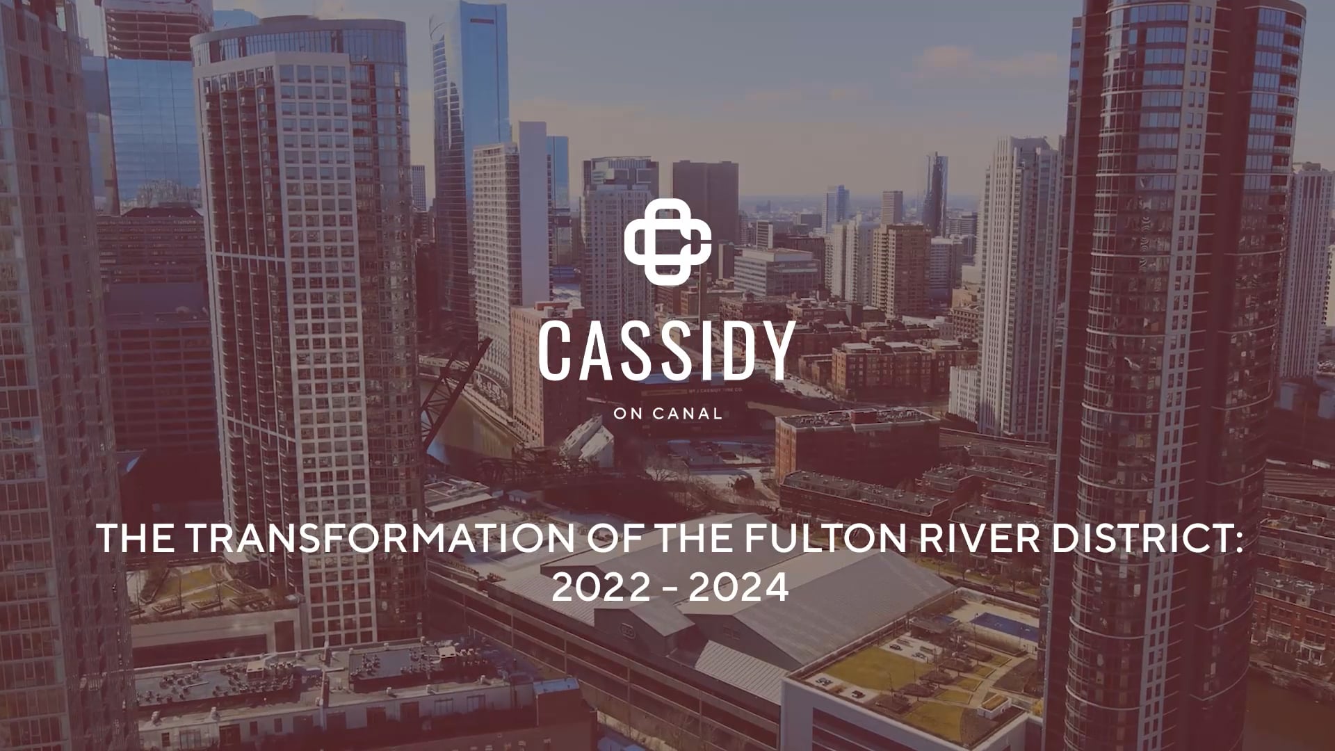 Cassidy on Canal: The Transformation of the Fulton River Distrct