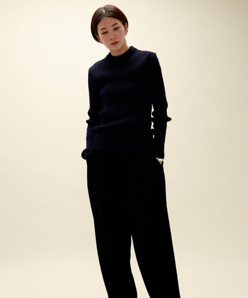 Miller Rayner】リブクルーネックプルオーバー | [公式]カレンソロジー  