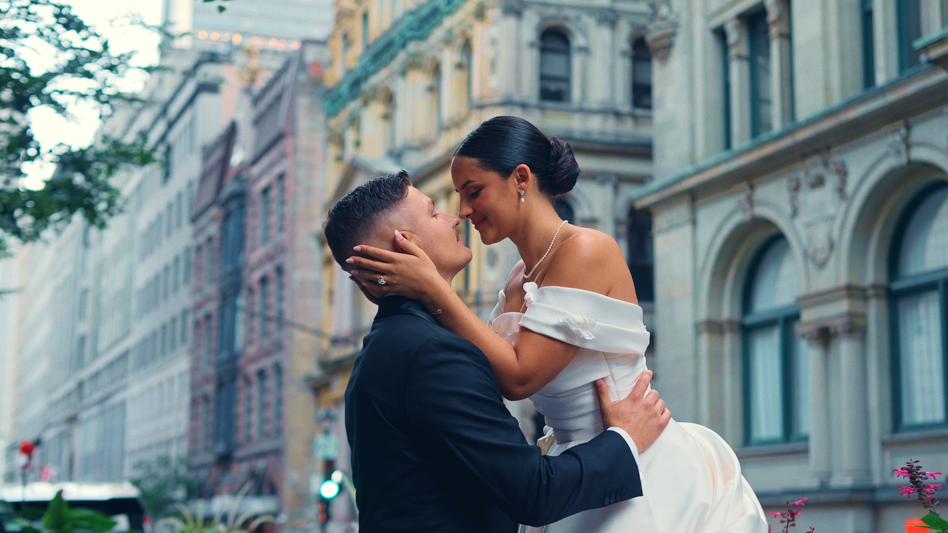 Katherine and Jim Montreal Wedding Film at Notre Dame Cathedral and St James Theater