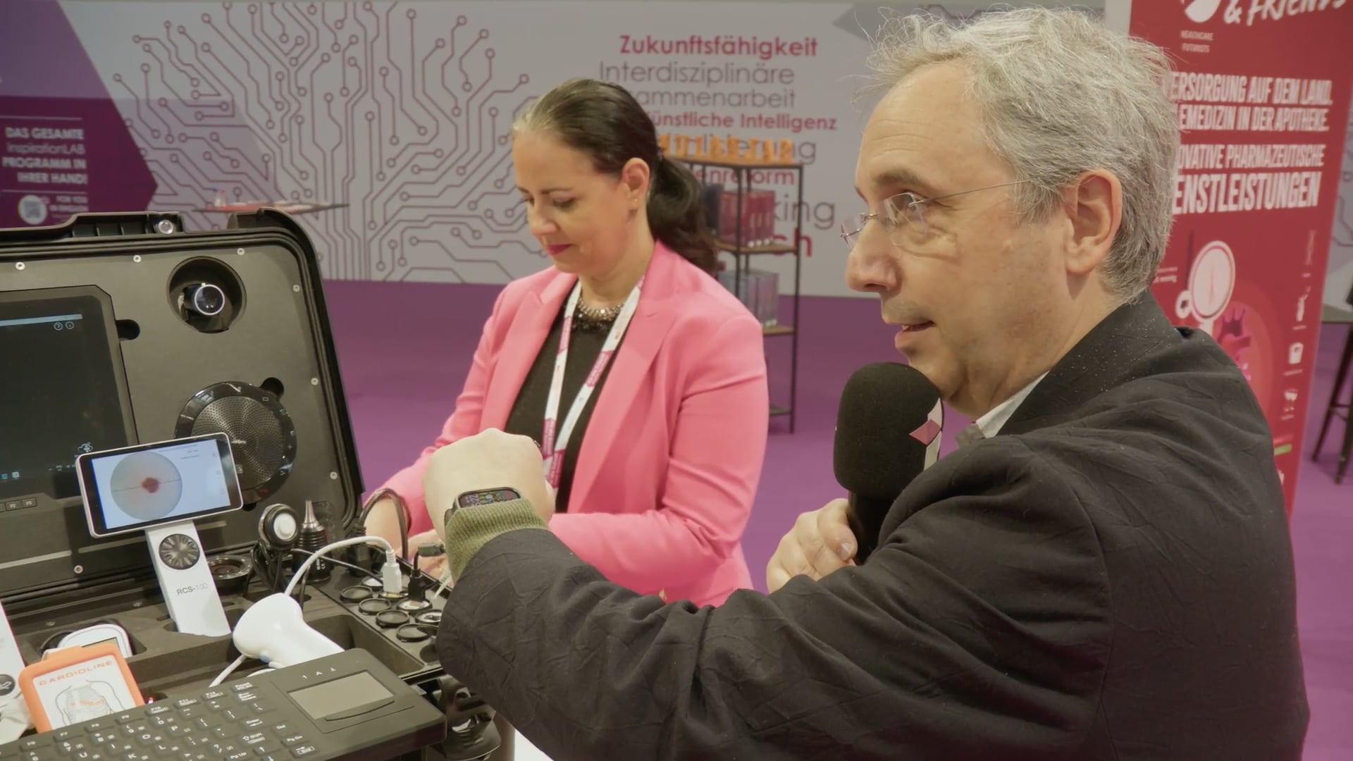 Marc entdeckt die Messe: FutureHUB - HealthCare Futurists