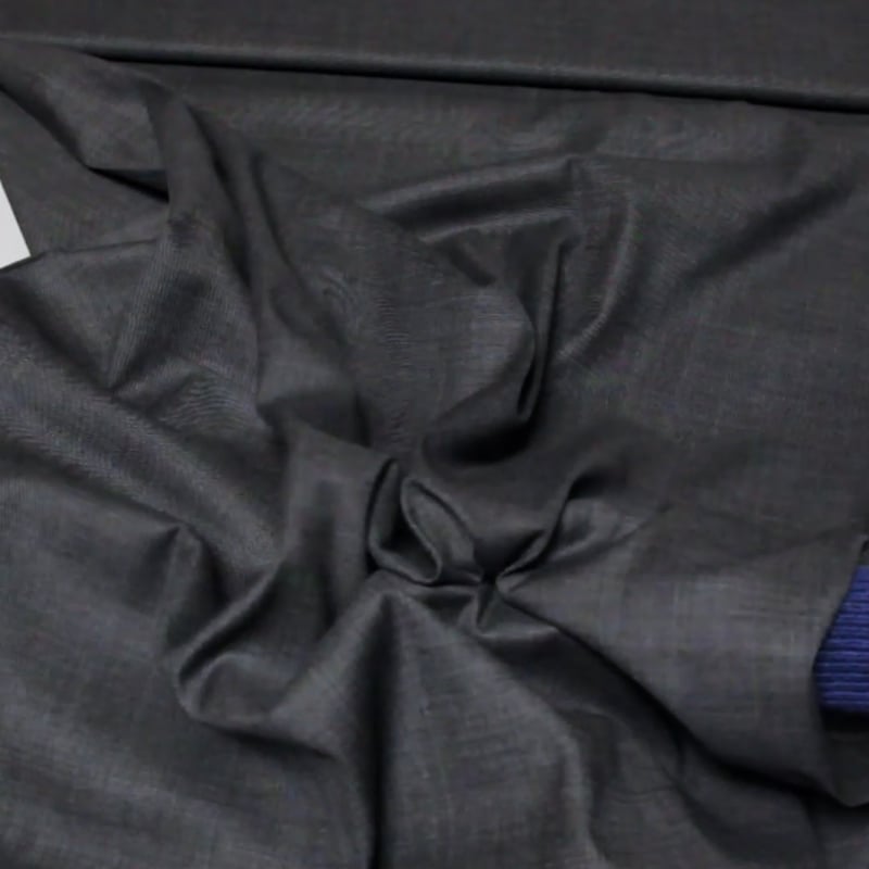 Vidéo: Tissu tailleur fil-à-fil super 130's 100% laine vierge - Gris clair (Coupon de 3.20 mètres)
