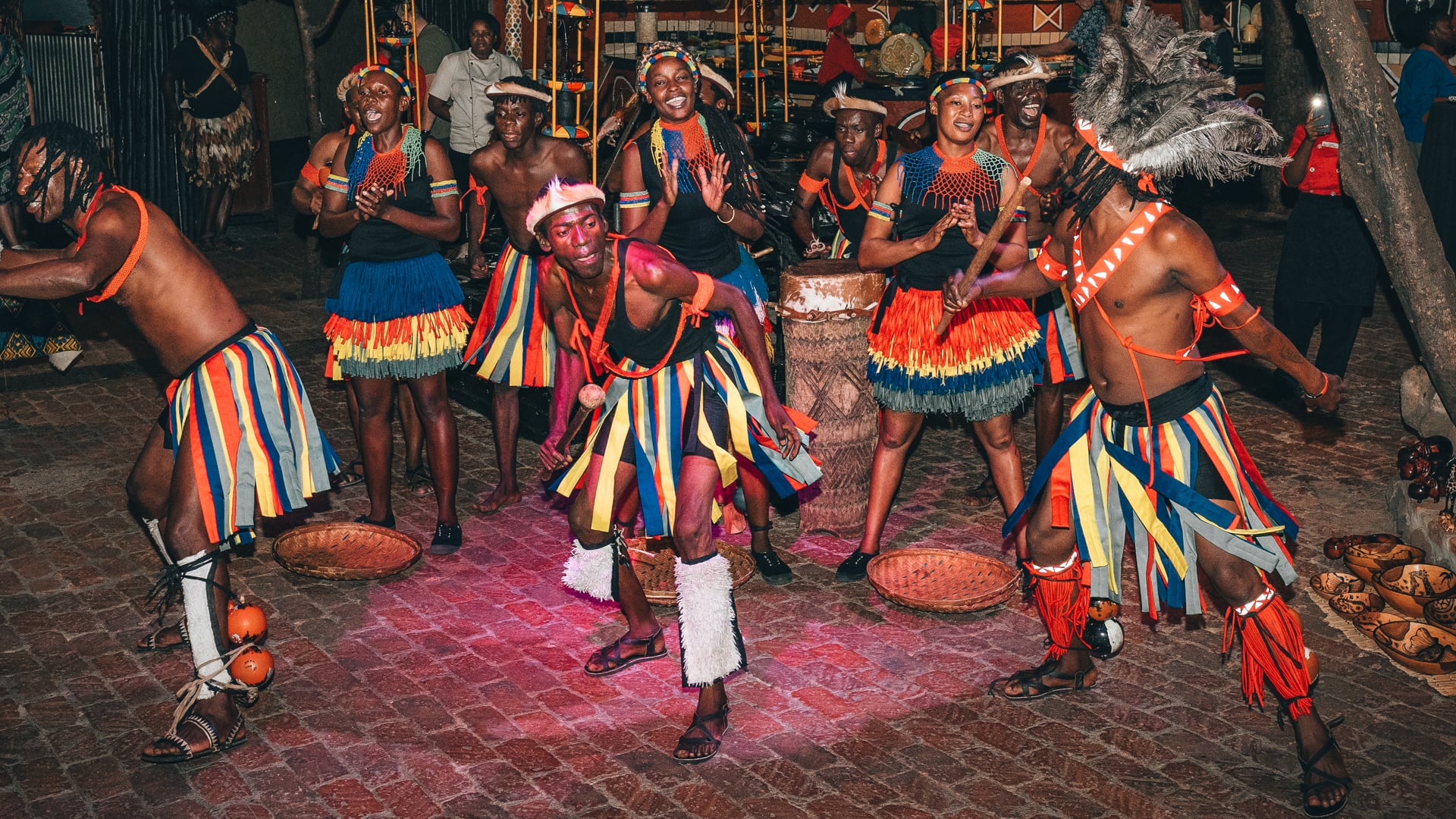 Victoria Falls Safari Lodge // The Boma Dinner & Drum Show