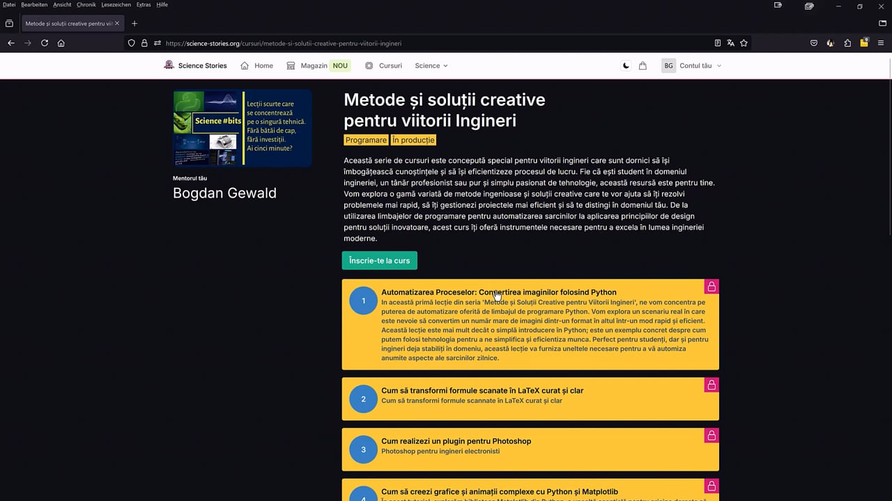 GUI cu Python