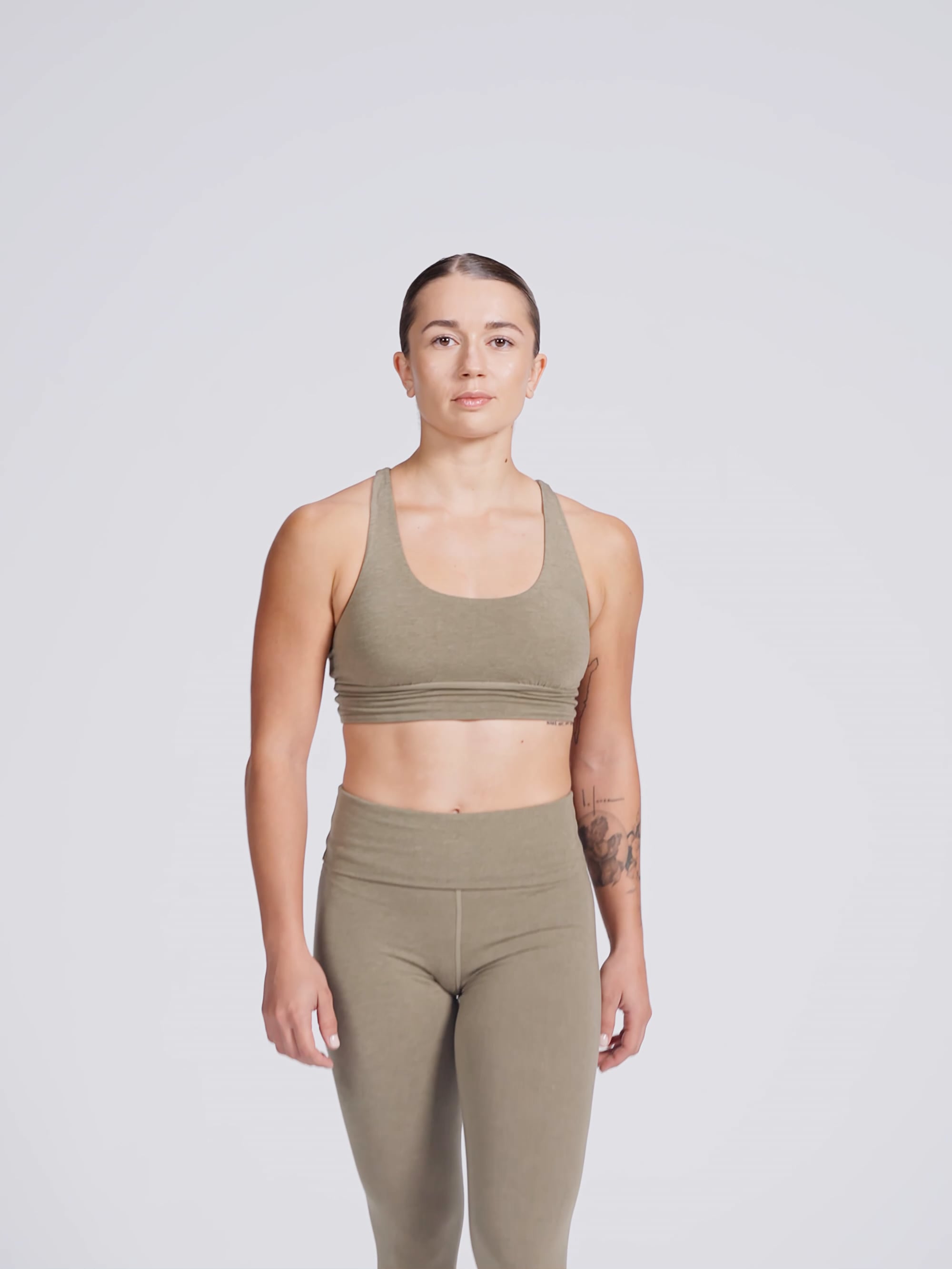 טייץ מותן מתקפלת אורך ”25 מבד gaia