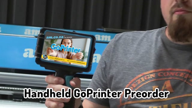 GoPrinter Handheld Printer Pre-order, Print on Any Surface like Permanent Marker