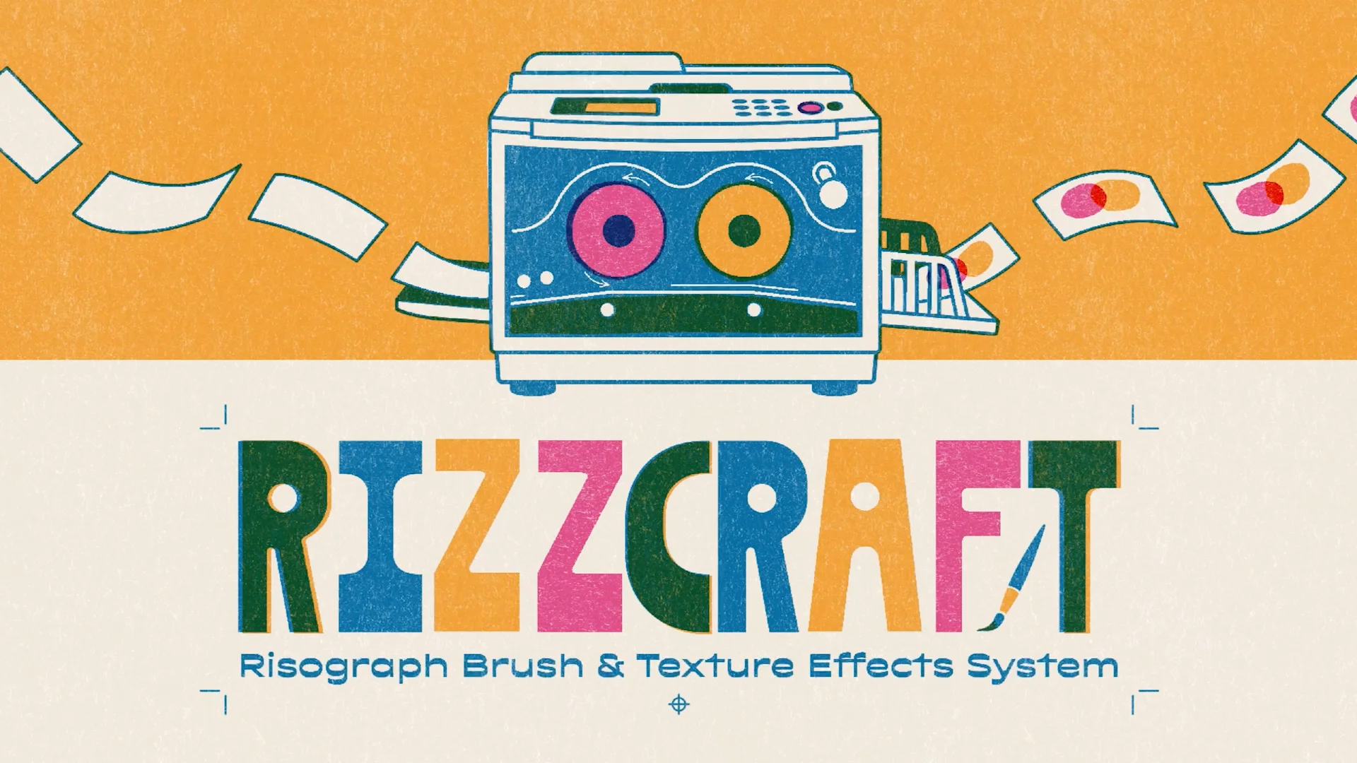 RizzCraft Risograph Effects System – True Grit Texture Supply