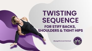 Tasty Twisting Sequence for stiff backs, shoulders and tight hips