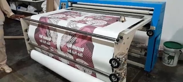 Sublimation Roll-to-Roll Heat Press