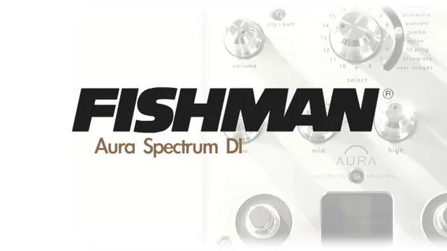 Fishman Aura Spectrum DI Acoustic Imaging Pedal Fishman Aura Spectrum DI Acoustic Imaging Pedal