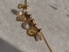 Garnet Birthstone Bead Charm in Vermeil