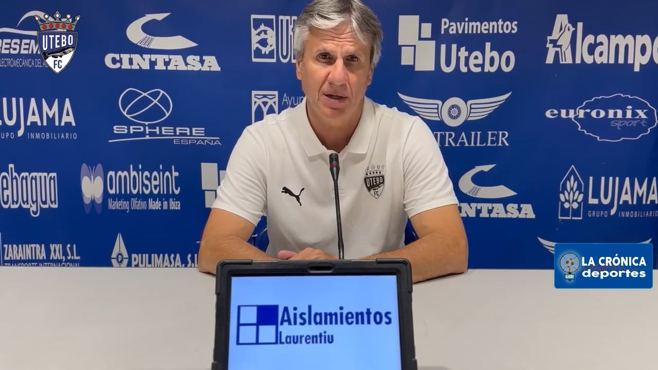 JUAN CARLOS BELTRÁN (Entrenador Utebo) Utebo FC 2-1 Deportivo Aragón / Jor. 7 - Segunda Rfef / Gr 2