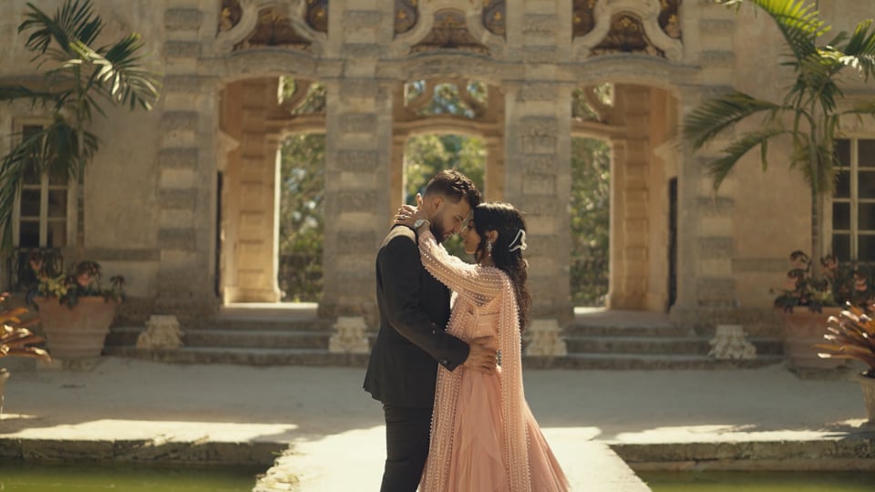 Still from Aiman & Anverali concept film by Happy Soul Films, Toronto wedding videographers
