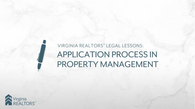 Application Process in Property Management