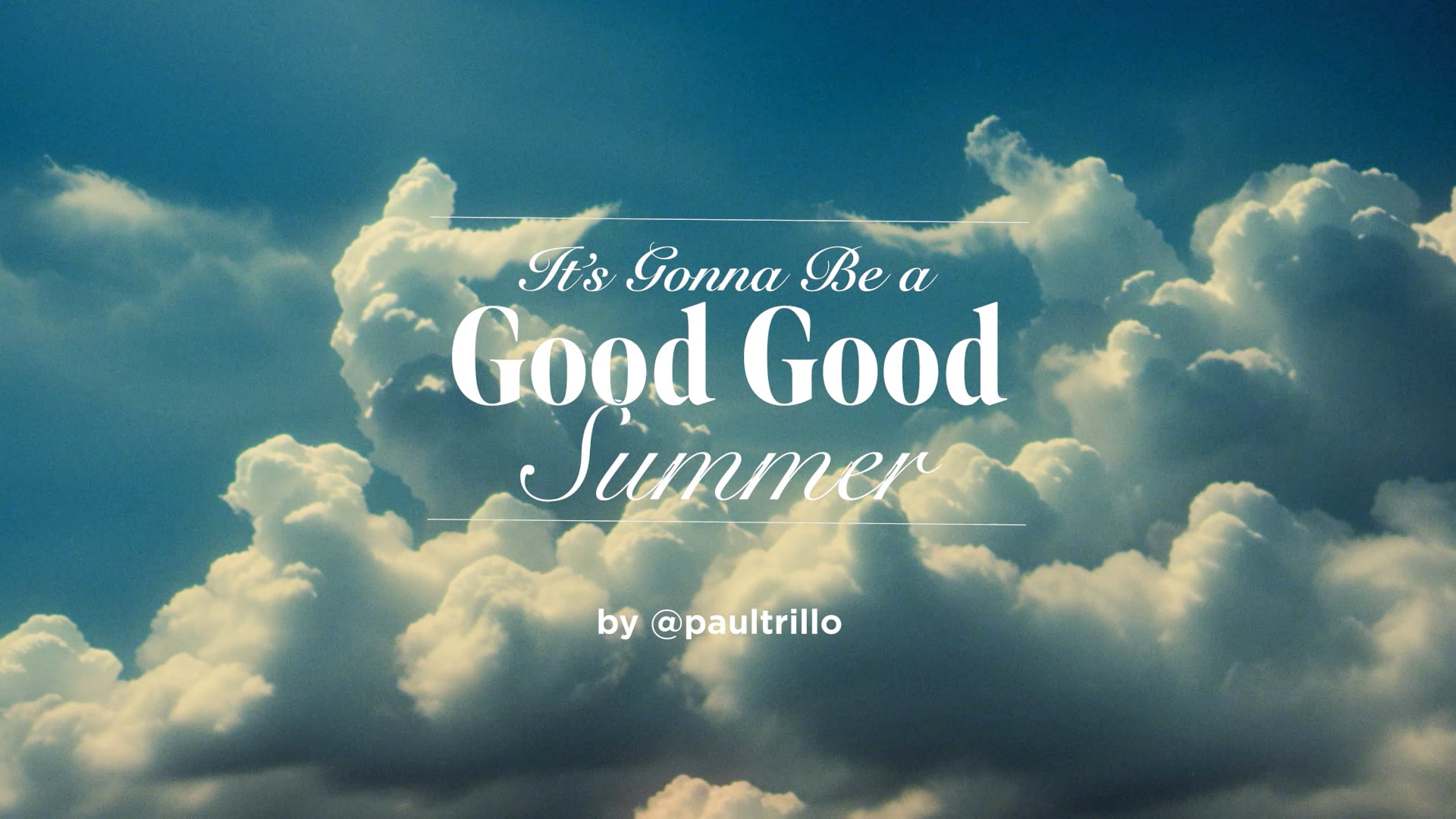 Comfy Org - Good Good Summer Brand Film