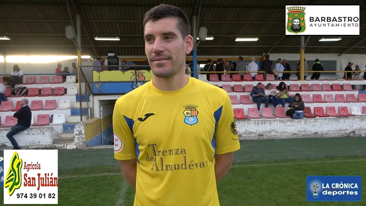 MARCOS AINOZA (Jugador Almudévar) AD Almudévar 2-1 CD Brea / Jor. 6 / Tercera Rfef