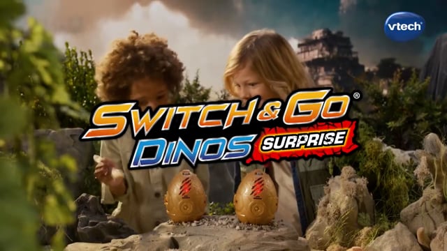deVine Voices Native French Male Voiceover VTech Switch & Go Dinos® TV Promo