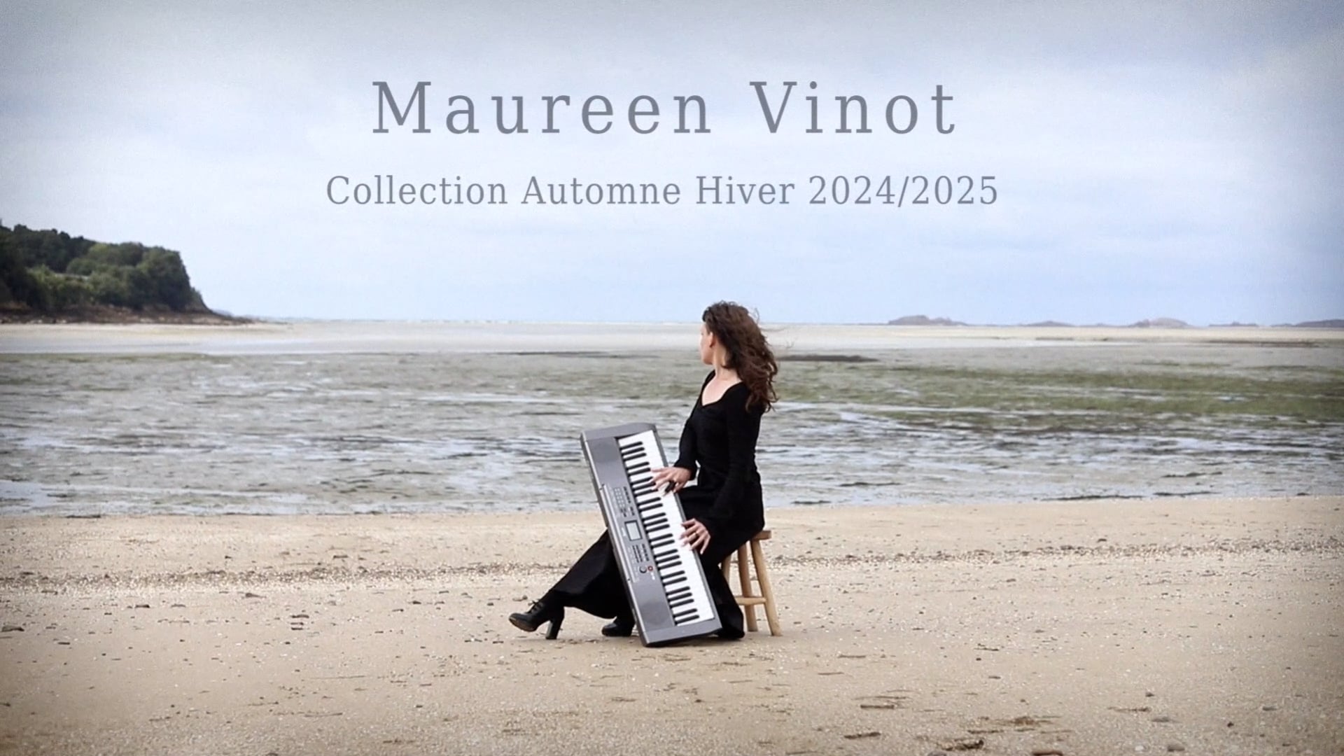 '' La leçon de piano '' collection automne-hiver 2024-2025 Maureen Vinot