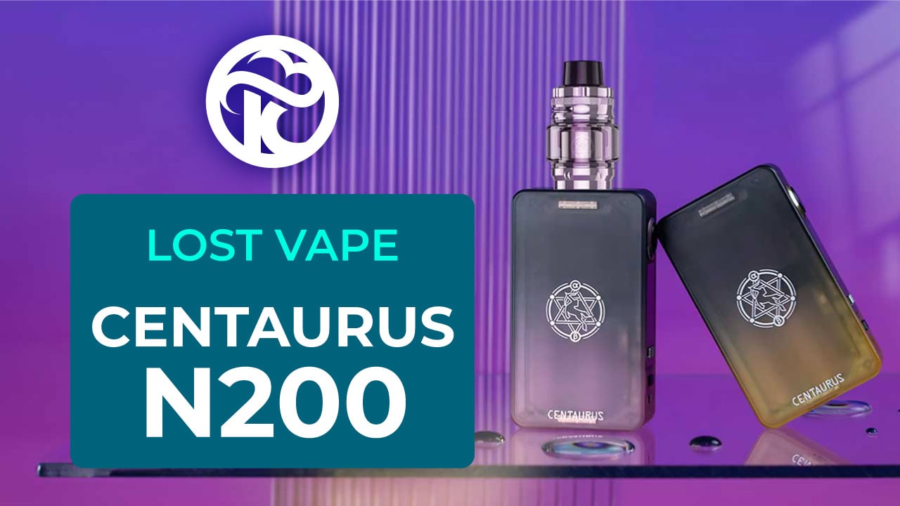 kit centaurus n200 lost vape Kit Centaurus N200 Lost Vape - Box double accu et clearomiseur 5ml main image 0