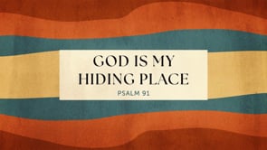 God Is My Hiding Place