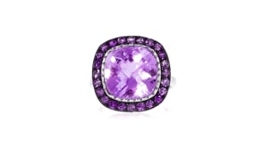 6.90 ct. t.w. Amethyst Ring in Sterling Silver