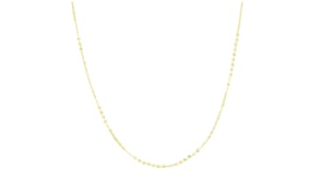 Italian 1mm 10kt Yellow Gold Cable-Chain Necklace