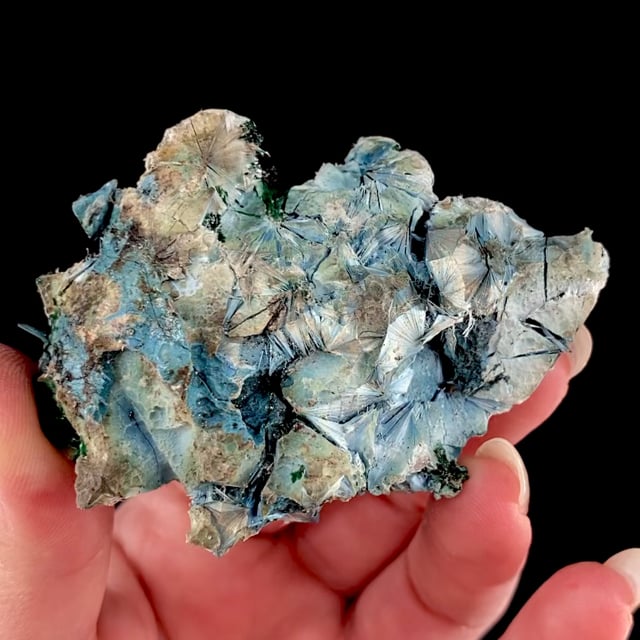 Shattuckite with Malachite