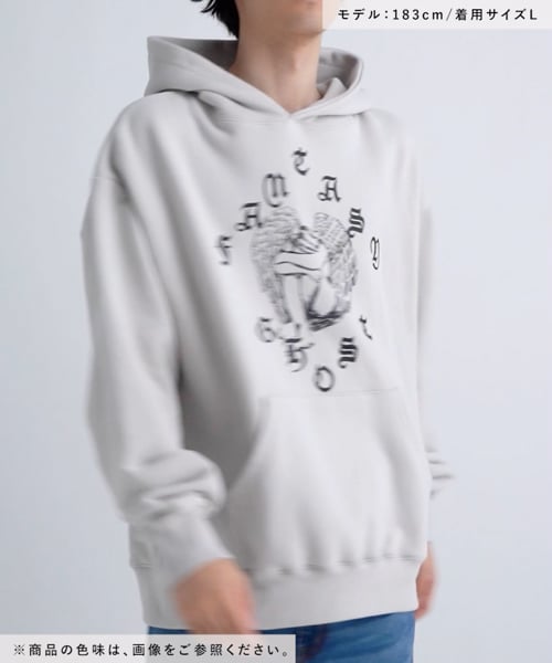 パーカー 「UNISEX」niceghostclub／クライングエンゼルフーディー（ウラケ） レディース メンズ NICE GHOST CLUB パーカー 「UNISEX」niceghostclub／クライング