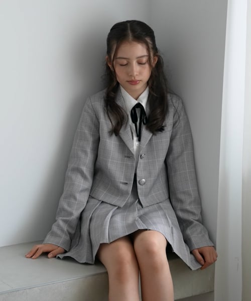 CCLTEAM シーシーエルチーム 女の子 130㎝ イージーケア/ショートジャケット/キッズ/一部店舗限定/213911