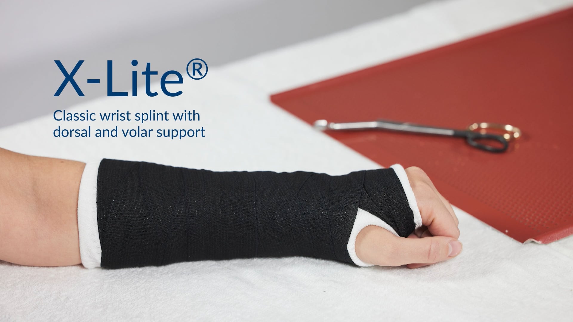 X-Lite® Classic: Wrist splint with dorsal and volar support