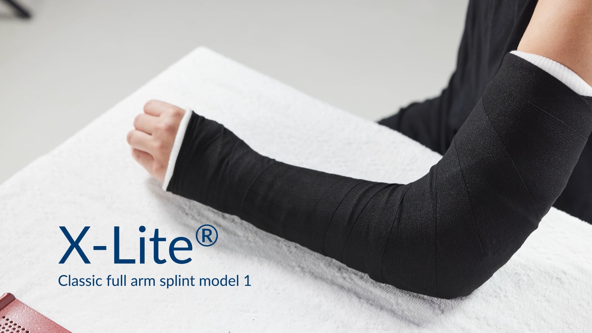 X-Lite® Classic: Fullarm splint, Model 1