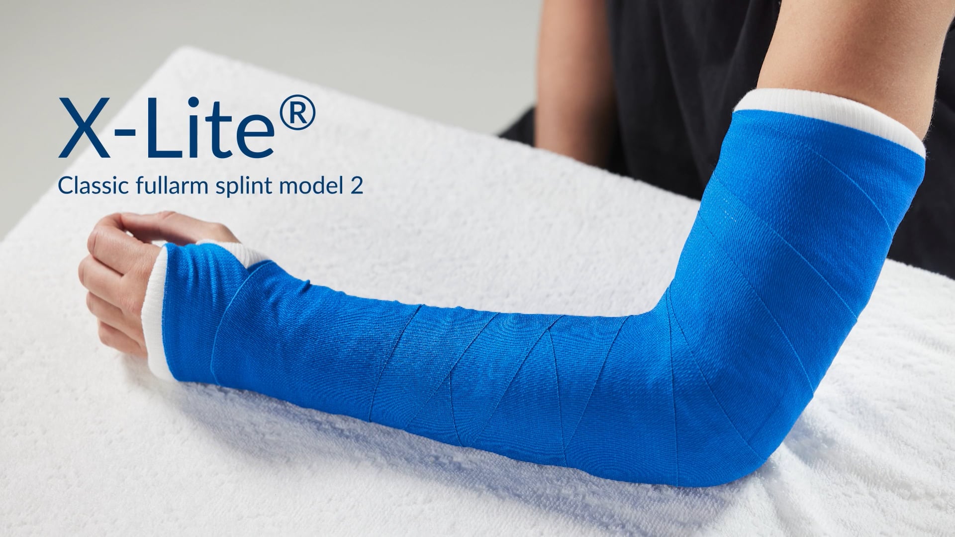 X-Lite® Classic: Fullarm splint, Model 2