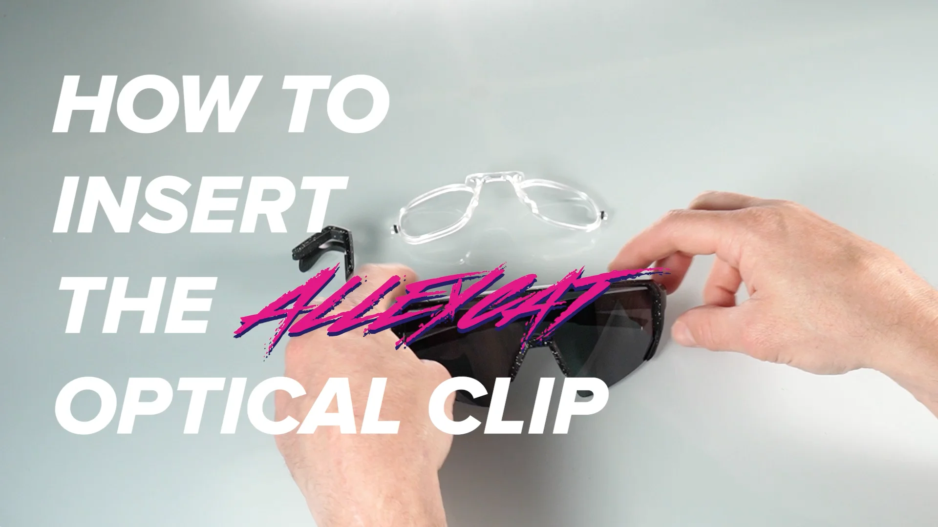 スマイルグリッター Alleycat Optical Clip + Nosebridge Adaptor - Melon Optics EU