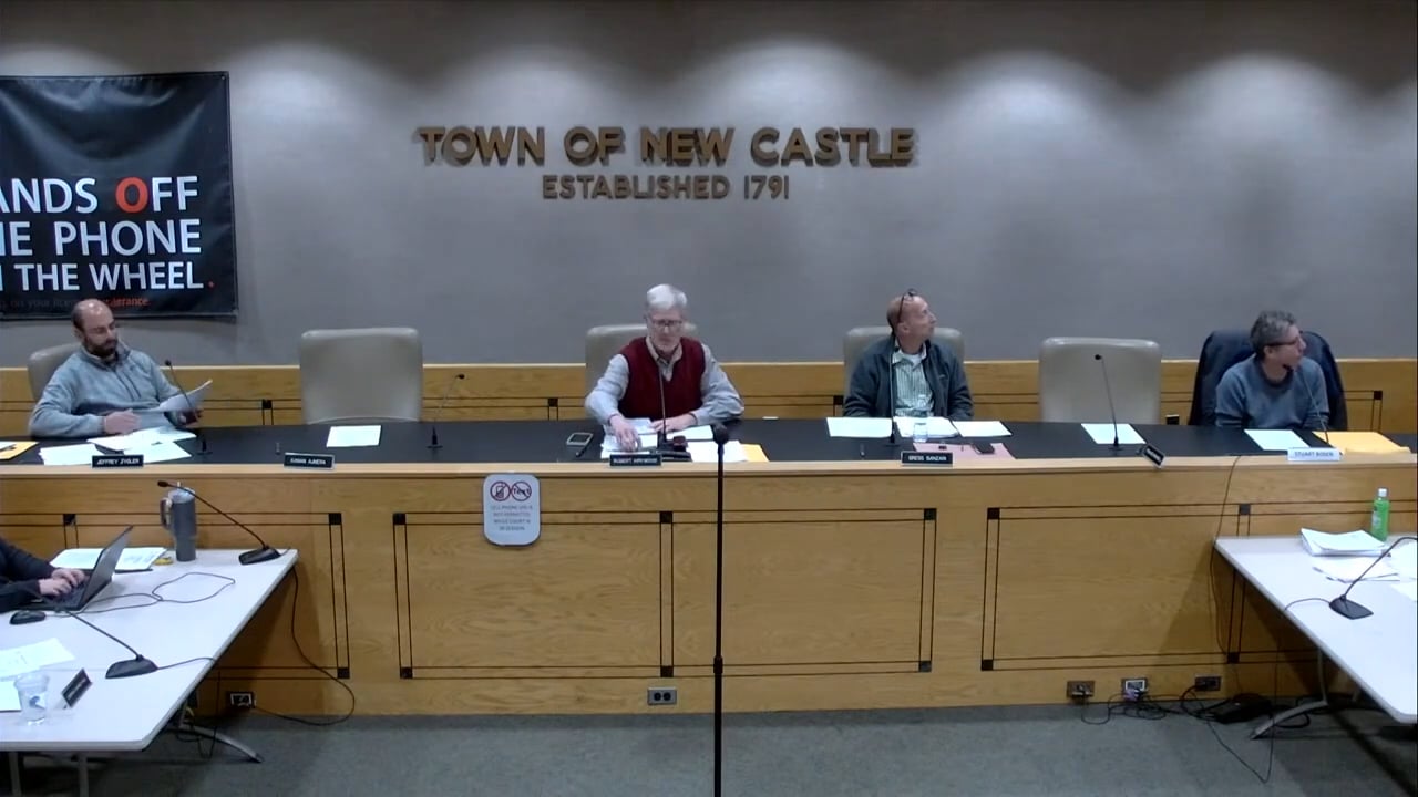 Town of New Castle Planning Board Meeting 10/15/24