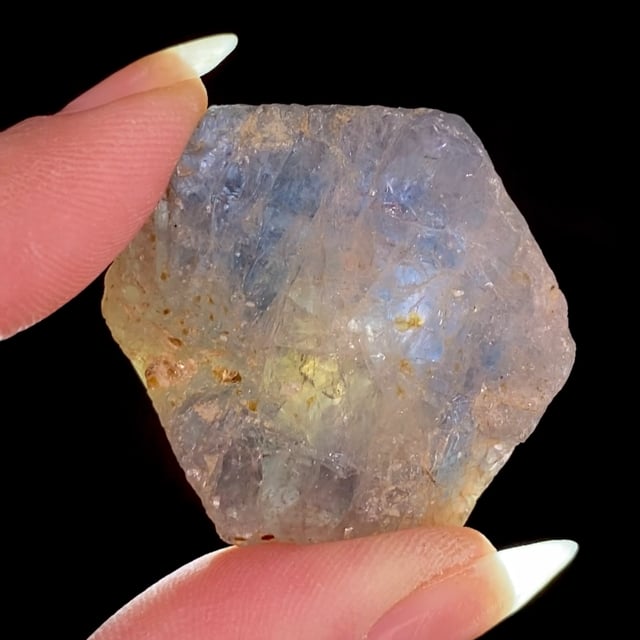 Corundum var: Sapphire (uncommon locality)