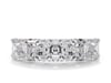 Lab Grown Diamond Asscher-Cut Anniversary Band in 14K White Gold &#40;5 ct. tw.&#41;