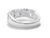 Lab Grown Diamond Five-Stone Anniversary Band in 14K White Gold &#40;5 ct. tw.&#41;