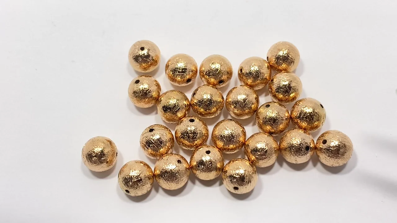 メテオライト(アルタイ隕石)　8mm　ピンクゴールドコーティング ブレスレット お買い得！ メテオライト(アルタイ隕石) 8mm ピンクゴールド