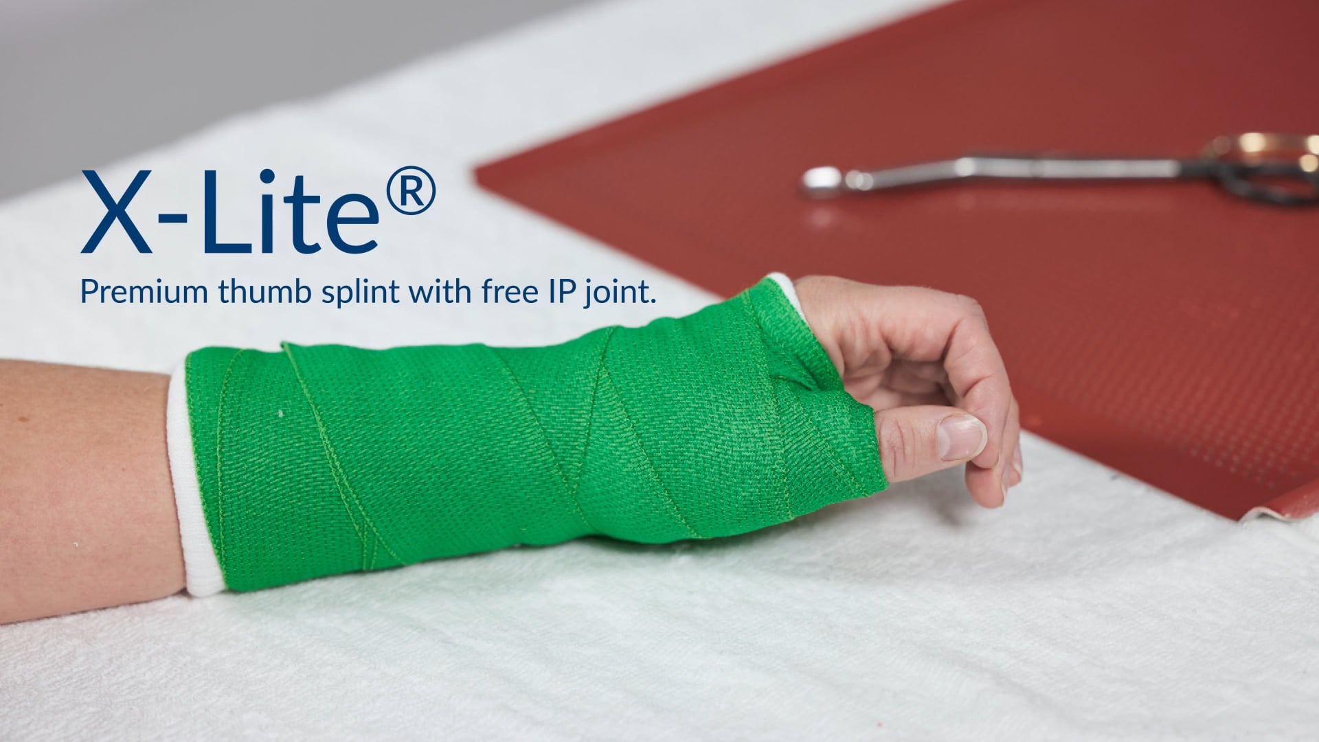 X-Lite® Premium: Thumb splint with free IP joint