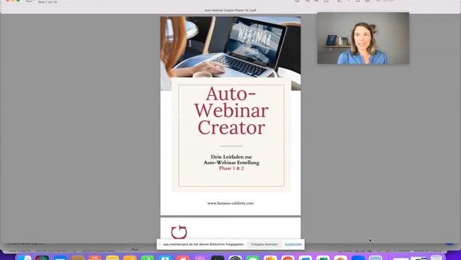 Der Aufbau deines Auto-Webinars (Hauptteil)