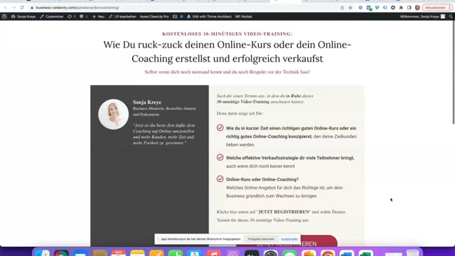Mein Beispielfunnel im Überblick