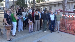 Indignació a l'Institut del Pedró per unes obres que no acaben