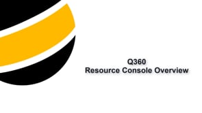 Resource Console Overview v24.01