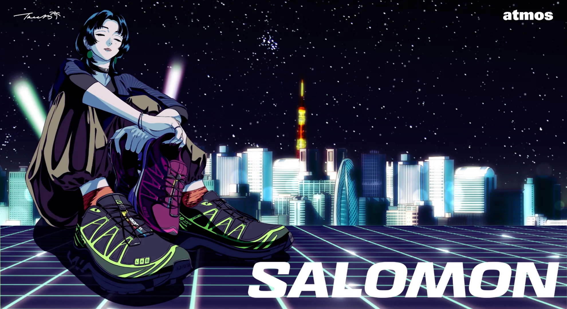 SALOMON『XT-6 ”NEON TOKYO”』がatmosで限定発売 SALOMON『XT-6 ”NEON TOKYO”』がatmosで限定発売