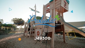 J49300® Áreas de juegos juegos en madera natural sostenible barcos y escenas marítimas vídeo