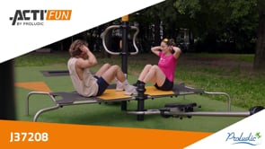 Double abs board/Push-ups J37208® sport and fitness acti’fun acti’fit video