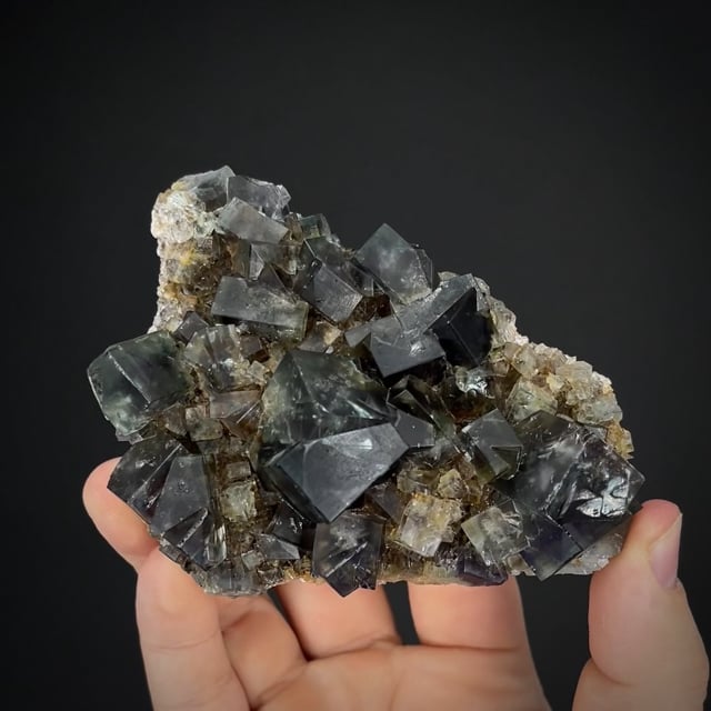 Bi-colored Fluorite